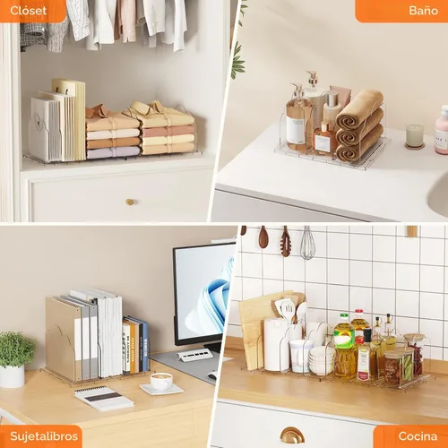 Miniatura 8 de Lifewit Organizador de Bolsos para Armario, Organizador Transparente de Almacenamiento de Bolsos, Soporte Ajustable para Bolsos para Organización
