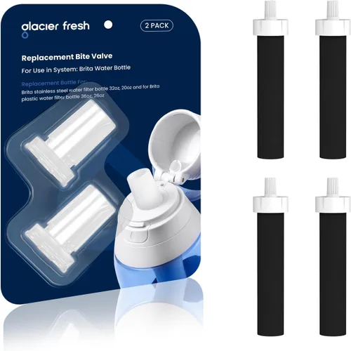Miniatura 8 de GLACIER FRESH Filtros para botella de agua, repuesto para Brita BB06, Brita Hard Side y Sport Water Bottle Filter, 3