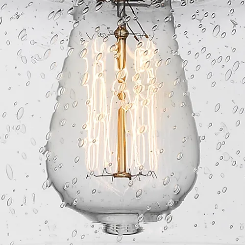 Miniatura 2 de Innovations Lighting Hampden - 1 mini colgante colgante de cordón ligero en estilo moderno, 10 pulgadas de alto y 7.25 pulgadas de ancho, acabado