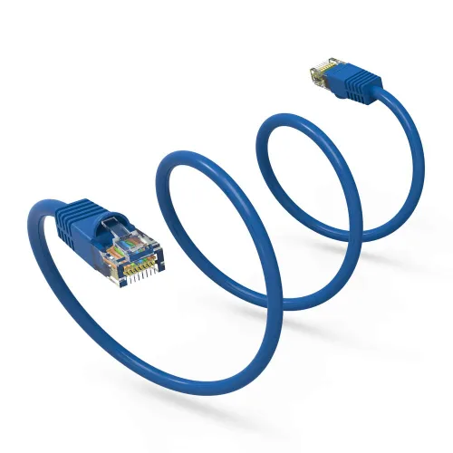 Miniatura 6 de iMBAPrice - Cable de categoría 6 - Paquete de 10 unidades Azul
