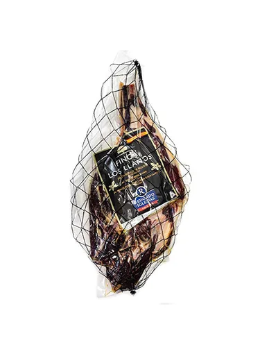 Jamón Ibérico de Bellota - La Finca los Llanos - Deshuesado 12 Lb (aprox) - 48 meses de crianza - Jamón curado seco - Spain Gourmet Delicatessen - 1