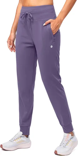 Miniatura 60 de G Gradual Pantalones deportivos con forro polar para mujer, de cintura alta, resistentes al agua, térmicos, para invierno, correr, senderismo