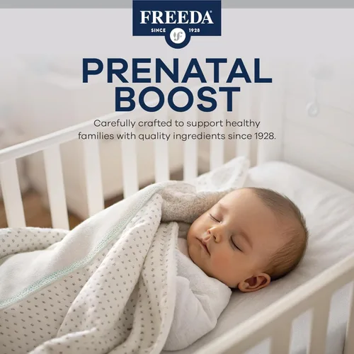 Miniatura 2 de FREEDA Mini vitamina prenatal – Kosher Prenatals – Pequeñas tabletas fáciles de tragar – Vitaminas prenatales con hierro, ácido fólico
