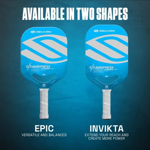 Miniatura 8 de Selkirk Sport Paletas de pickleball Amped Ensambladas en los Estados Unidos Amped Control o Amped Pro Pala de pickleball de fibra de vidrio