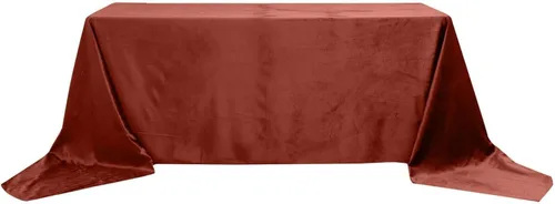 Miniatura 25 de Efavormart - Mantel rectangular de terciopelo negro prémium de 60 x 102 pulgadas para eventos de fiesta de boda