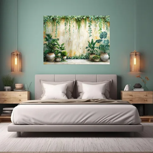Miniatura 2 de VOCBAN Plant Wall Decor Prints, Retro Botanical Style Plant Botanical Prints Posters Wall Art For Living Room Decor Canvas Prints Home Artwork