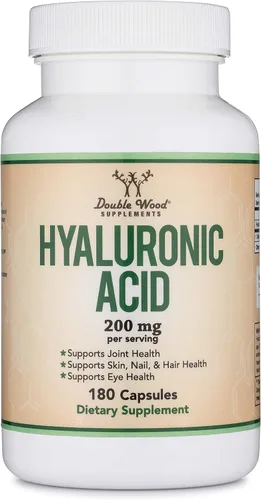 Miniatura 5 de Double Wood Supplements Ácido hialurónico, 180 cápsulas (100 mg por cápsula)