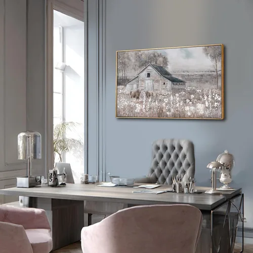 Miniatura 4 de SDYA Lienzo decorativo de pared con diseño de bosque, decoración de pared, impresiones fotográficas de 24 x 36 pulgadas, imágenes para pósteres
