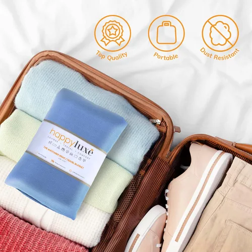 Miniatura 7 de Happyluxe Chales para mujer, UPF 50+, esenciales de viaje, 68 x 35 pulgadas, fabricados en los Estados Unidos