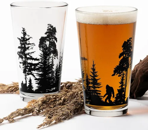 Miniatura 3 de Vasos de Pinta de Black Lantern – Vasos de Cerveza para Entusiastas de la Cerveza Artesanal - Juego de Dos Vasos de 16 oz. - Vasos de Cóctel
