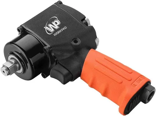 Miniatura 6 de WORKPAD - Mini llave de impacto neumática de 1/2 pulgada con martillos gemelos, herramientas neumáticas 1116
