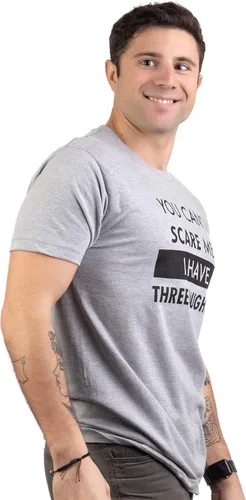 Miniatura 3 de Camiseta divertida con texto en inglés You Can't Scare Me, I Have Kids (You Can't Scare Me, I Have Kids)