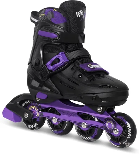 Nattork Patines en línea ajustables para niños con ruedas iluminadas para niños y niñas - Decoraciones de autos de carreras geniales para interiores