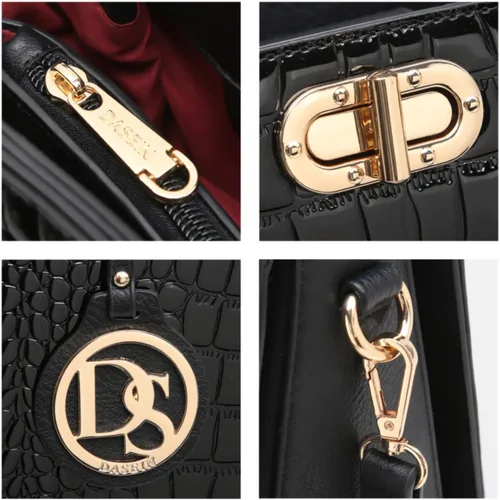 Miniatura 6 de Dasein Bolsos de Mano para Mujeres Carteras Bolsos de Trabajo para Damas Cartera Satchel Tote con Asa Superior Bolsos de Hombro con Clutch a Juego