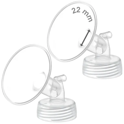 Miniatura 25 de Maymom Brida ancha compatible con bomba Spectra S1 S2, 0.748 in, 1 unidad Una brida transparente