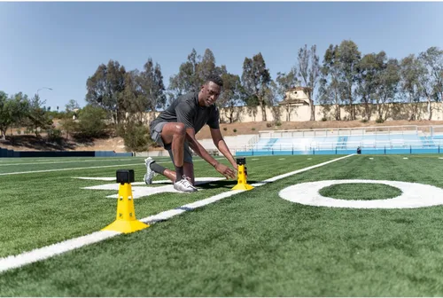 Miniatura 6 de SKLZ Speed Gates for Sports and Athletic Speed Training, Yellow