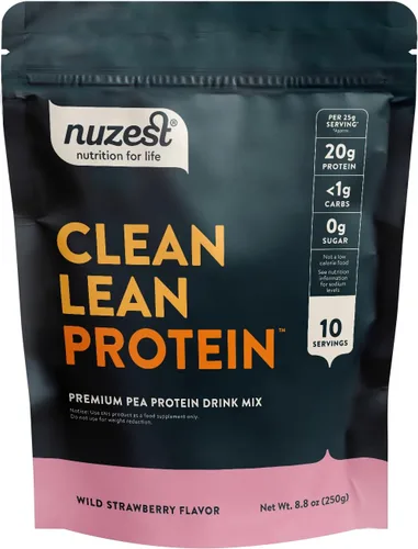 Miniatura 19 de Nuzest - Polvo de proteína de guisante - Proteína limpia y magra, proteína vegana premium a base de plantas, sin lácteos, sin gluten, sin OMG