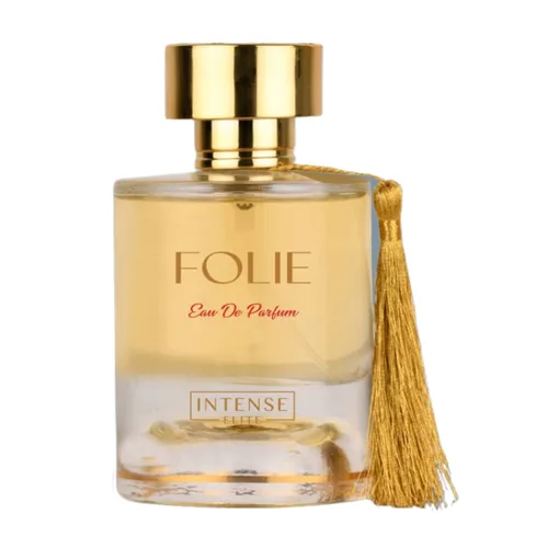 Miniatura 3 de INTENSE ELITE Folie Eau De Parfum para Mujer 100ML (3.4Oz) Perfumes árabes para mujeres con azafrán y notas de frutas rojas Perfume de larga