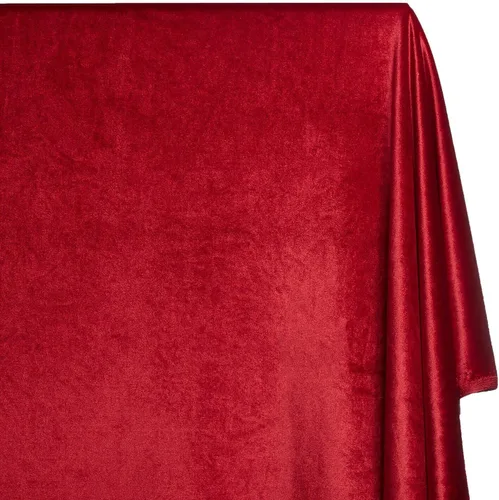 Miniatura 25 de Elástico tela 60" de ancho por el patio de terciopelo para disfraces de costura Apparel Craft Magenta