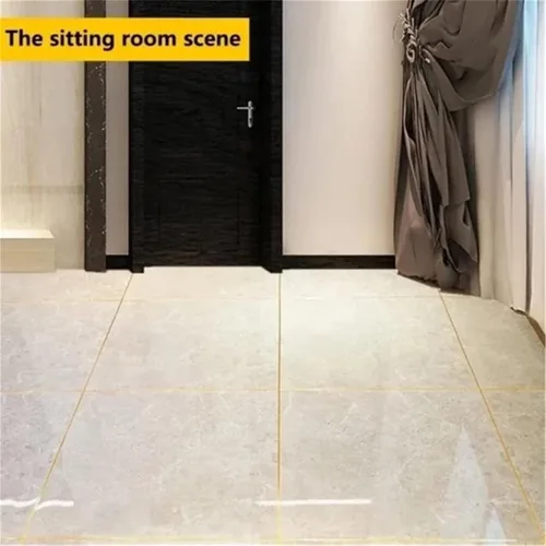 Miniatura 5 de Cinta autoadhesiva para calafatear para azulejos de cerámica, cinta autoadhesiva para embellecer huecos para bañera, cocina, fregadero, inodoro