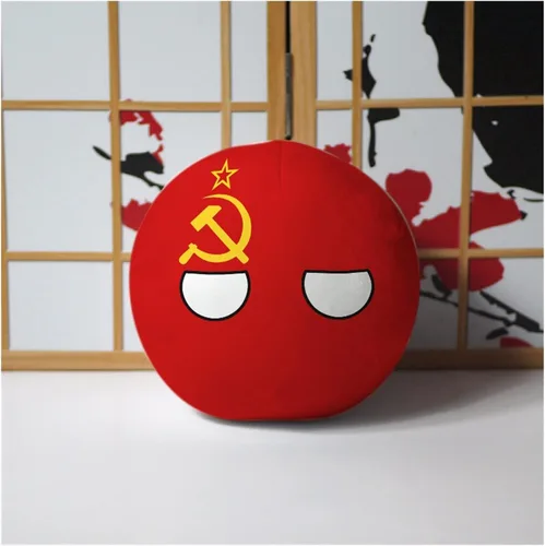 Miniatura 25 de Polandball Countryballs Muñeco de peluche Ucrania España Hungría Portugal Rumanía Grecia Austria México Polonia Ball (15,3.8 pulgadas)