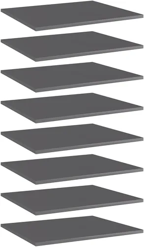 Miniatura 14 de Tableros de estantería 8 piezas, tablones de repuesto para estantería, estante de madera, estante de melamina, madera sin terminar, para renovar