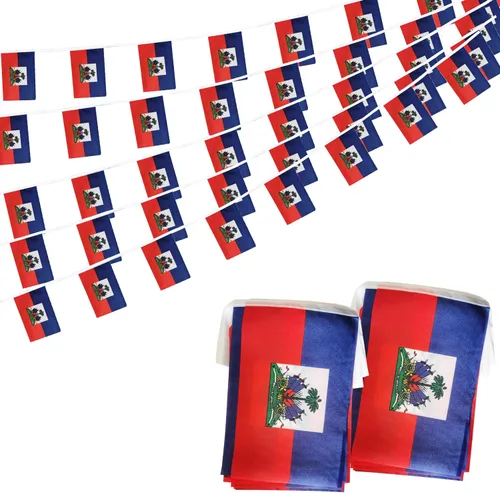Miniatura 7 de Bandera Colgante de Banderines Australianos, Pequeña Mini Guirnalda de Banderitas Australianas, Decoración Nacional del País para Escuela, Fiesta