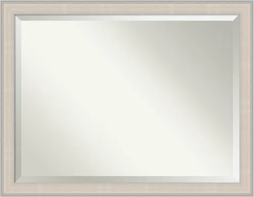 Miniatura 51 de Amanti Art Espejo de pared, espejo de marco de madera blanca lavada para decoración de pared o uso como espejo de baño para sobre el fregadero