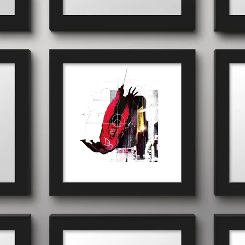 Miniatura 2 de Trends International Gallery Pops Marvel Comics Daredevil - Póster de pared gráfico de guardián, 12.00 x 12.00 pulgadas, versión de marco negro