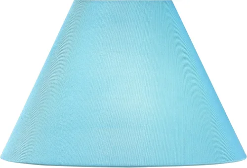 Miniatura 2 de Aspen Creative 56032, pantalla para lámpara de araña dura Empire de transición UNO, azul cielo, 10 cm de parte superior x 25 cm de parte inferior x