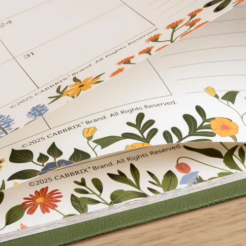 Miniatura 5 de Cabbrix - Calendario de escritorio 2026 con alfombrilla de escritorio, calendario grande de escritorio de 15 x 12 pulgadas, desde enero de 2026 Verde