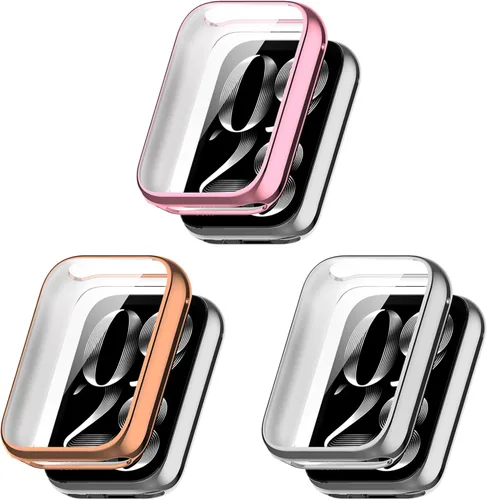 Miniatura 9 de Funda protectora de pantalla compatible con Xiaomi Band 8 Pro Smart Watch TPU Protector de pantalla suave ultra delgado para Xiaomi Mi Band 8 Pro