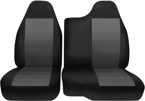 Miniatura 4 de Fundas de asiento delantero de ajuste personalizado sin consola de repuesto para Ford Ranger Pickup 2004-2012 con asientos de respaldo alto 60/40