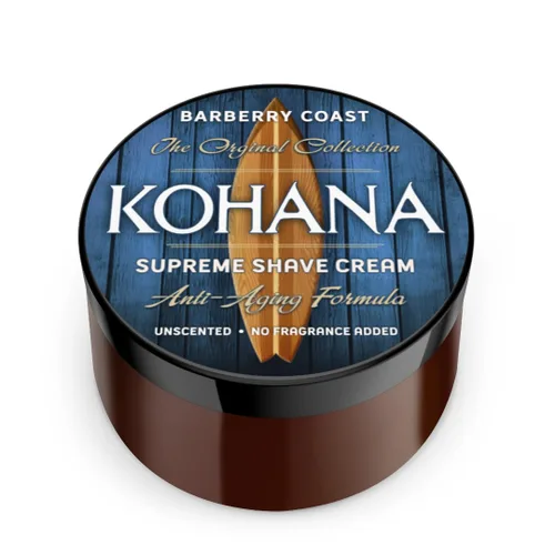 Miniatura 11 de Crema de afeitar de ron Bay para hombres, hecha con manteca de karité, té blanco e ingredientes naturales, llena de calmantes, hidratantes
