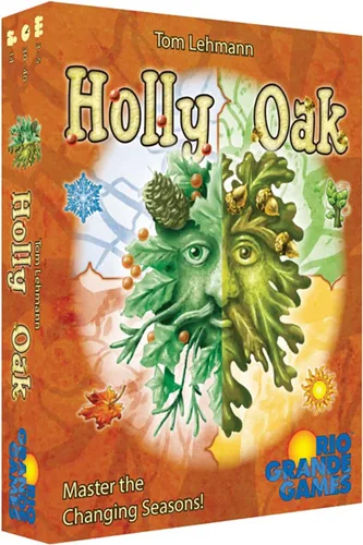 Rio Grande Games Holly Oak - Juego de cartas de estrategia, toma de trucos, tema de temporada, 3-5 jugadores, a partir de 14 años
