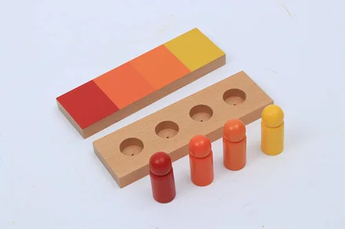 Miniatura 3 de Adena Montessori Color Semejanza Clasificación Tarea Tabletas de Color Sensorial Herramientas Educativas Juguetes de Aprendizaje Temprano