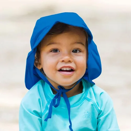 Miniatura 33 de green sprouts Sombrero de natación con solapa para bebé