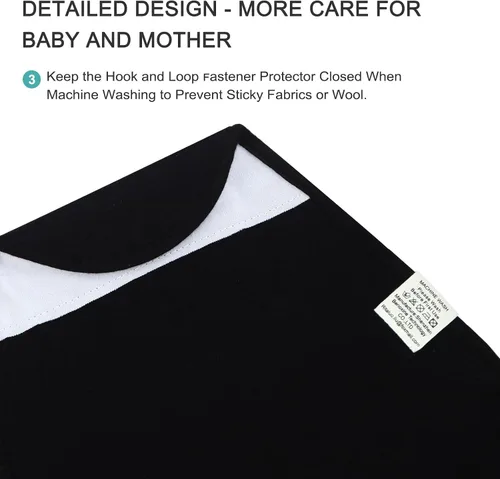Miniatura 6 de Saco de dormir de algodón orgánico para bebés de 0 a 3 meses, suave, transpirable, hipoalergénica, para recién nacidos, unisex, para niños y niñas