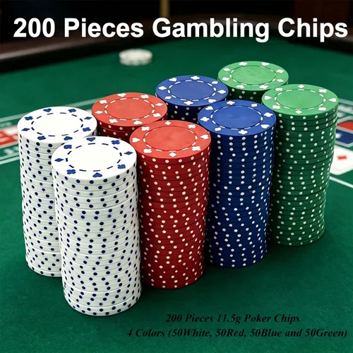 Miniatura 6 de SEETOOOGAMES Fichas de póquer de casino - 100 piezas 0.41 oz Diseño adecuado - 4