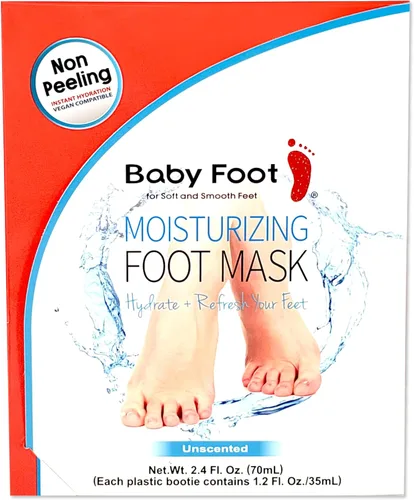 Miniatura 2 de Baby Foot Mascarilla humectante sin perfume que no se despega – Hidrata y Refesh en 15 minutos – Tratamiento sin dolor en los pies – Para hombres