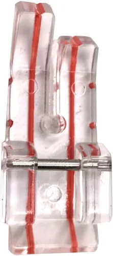 Miniatura 2 de Prensatelas transparentes 1/4" máquina de coser de remiendo pie prensatelas acolchado
