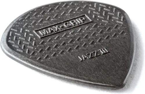 Miniatura 2 de Dunlop Max Grip – Jazz III Fibra de Carbono púas de guitarra