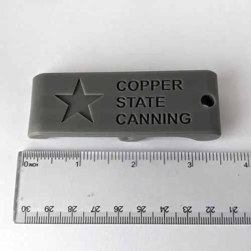 Miniatura 3 de Abrelatas de latas, abridor de tarros de masón, para tapas de boca regular y ancha, libera el sello al vacío, magnético (negro)