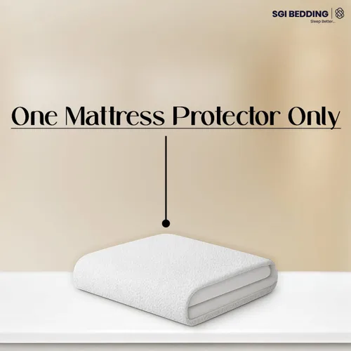 Miniatura 2 de SGI Bedding Protector de colchón impermeable tamaño individual de 39 x 75 pulgadas, bolsillo profundo de 15 pulgadas, suave, silencioso