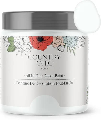 Miniatura 41 de Country Chic Pintura todo en uno estilo tiza para muebles, gabinetes, decoración del hogar, ecológica, acabado mate, imprimación incorporada y capa