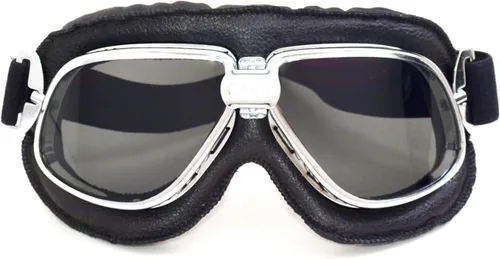 Miniatura 13 de CRG Sports goggle estilo vintage, aviador para motocicleta T11 - Clásico