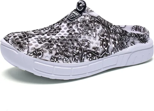 Miniatura 13 de CERYTHRINA Zuecos de jardín para mujeres, zapatos transpirables de secado rápido, sandalias, pantuflas, calzado de playa