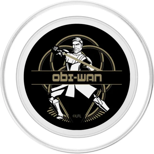 Miniatura 2 de Star Wars The Clone Wars Obi-Wan Jedi Master PopSockets MagSafe PopGrip para iPhone