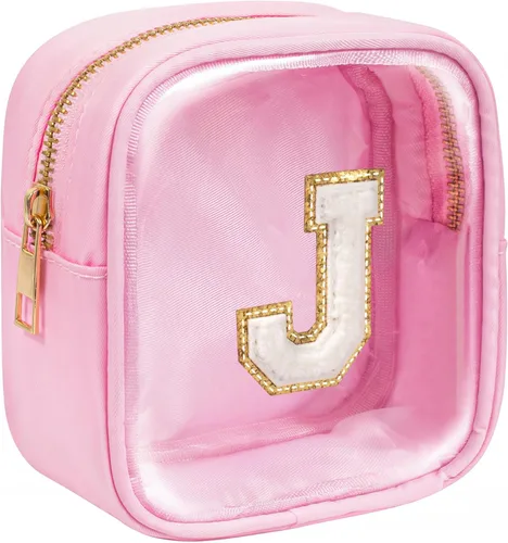 Miniatura 57 de KOTORA Bolsa de Maquillaje Inicial, Bolsa de Viaje de Artículos de Aseo, Bolsa de Maquillaje Transparente, Bolsas de Cosméticos Organizadoras