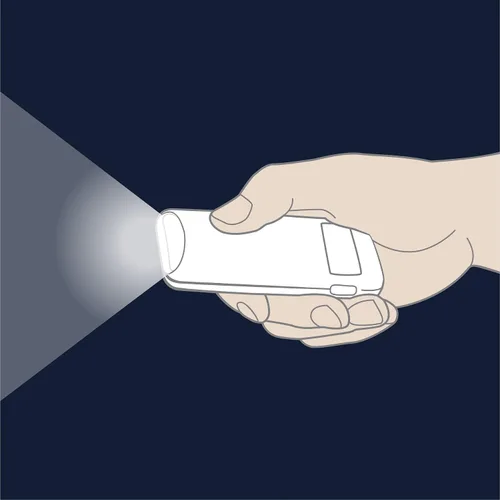 Miniatura 3 de Eton Cruz Roja Americana Linterna LED de emergencia con sensor de movimiento